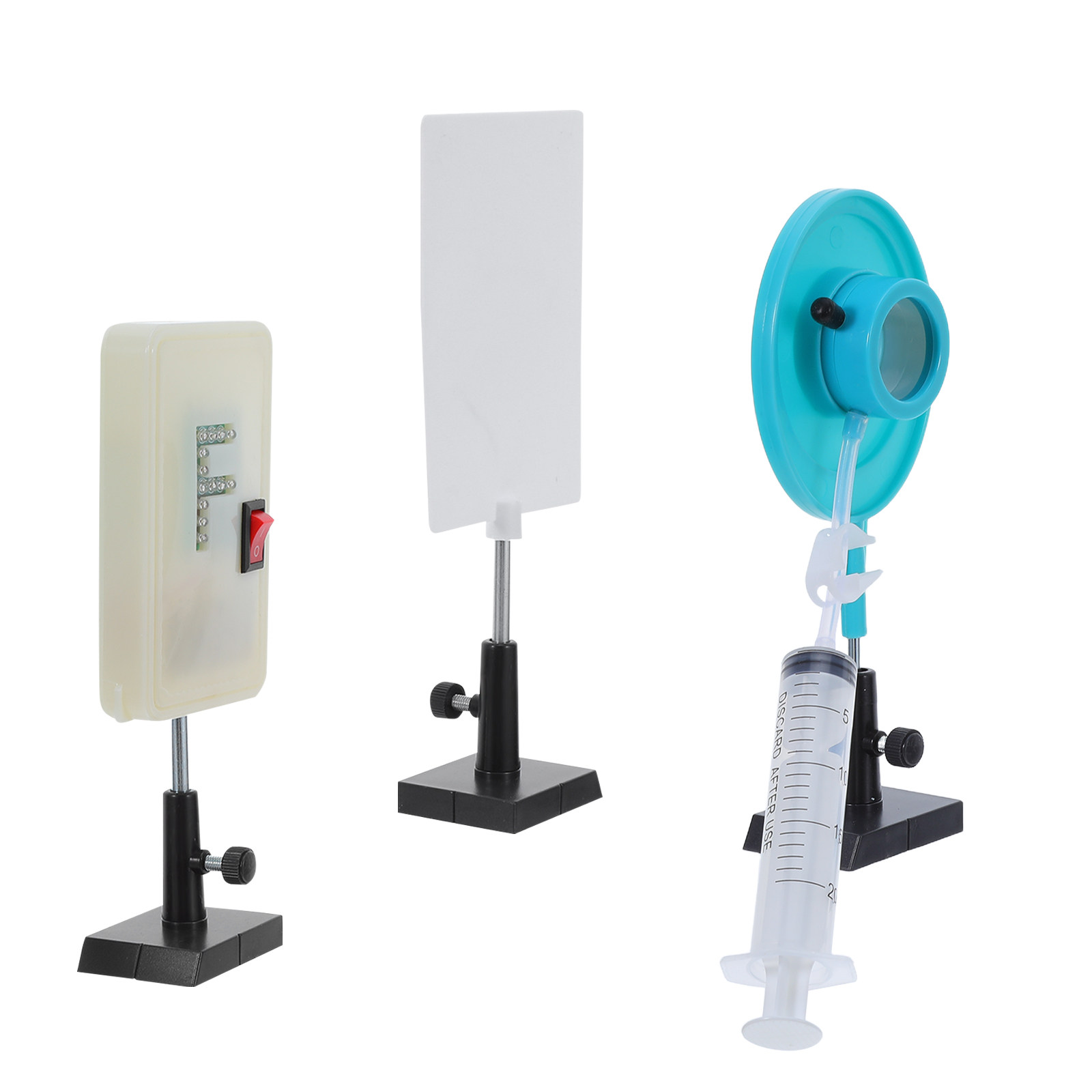 Lab Equipment - Zestaw do eksperymentów optycznych z obiektywem