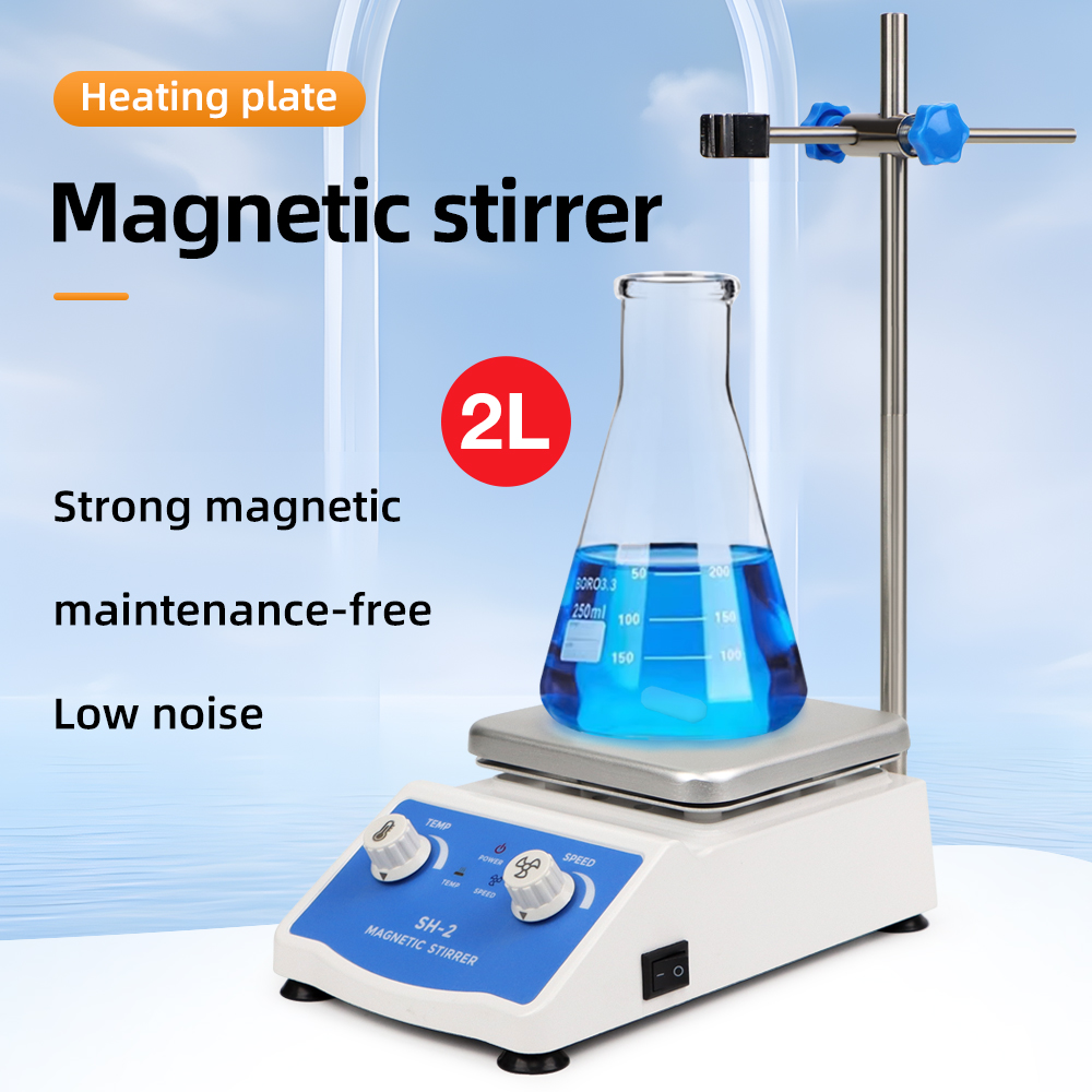 Lab Magnetic Stirrer Hot Plate - Mieszadło magnetyczne grzewcze Cyfrowy wyświetlacz Mieszadło