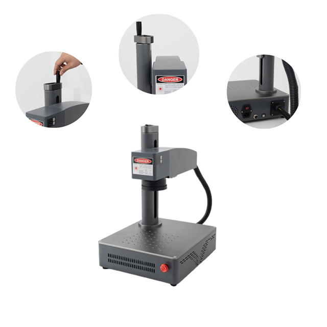 Przenośna mini laserowa maszyn – Fiber Laser Marking Machine 30W recenzja i cena
