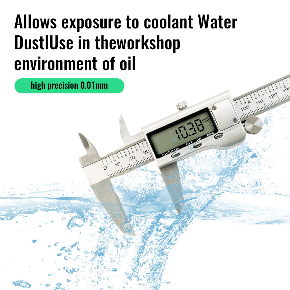 Nowy 6-calowy (0-150mm) elektr – Digital Caliper 150Mm Stainless Steel recenzja i cena