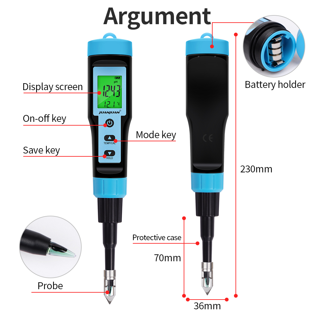 Miernik PH żywności z sonda ze – Ph Meter Digital Water Tester recenzja i cena