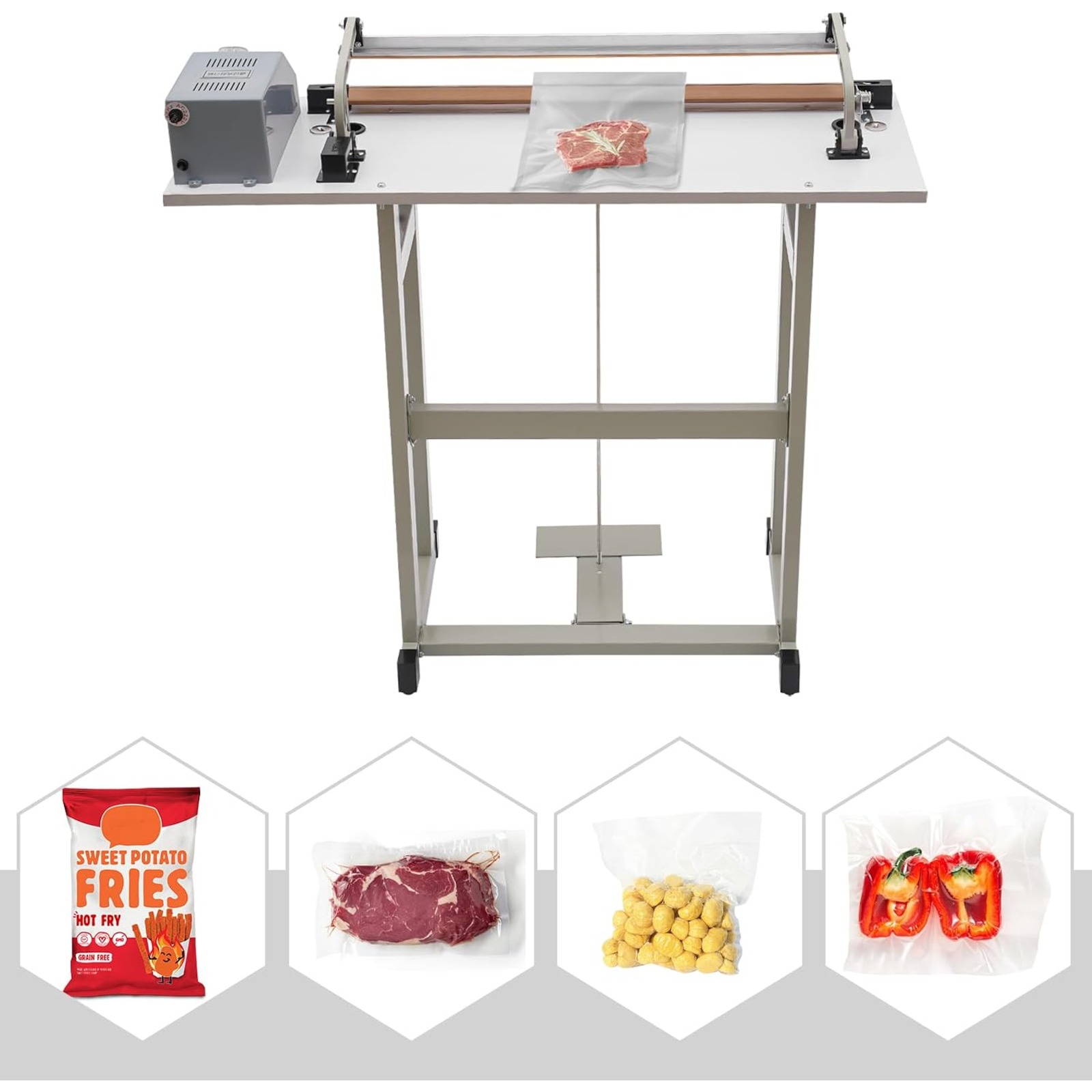 Zgrzewarka impulsowa z pedałem – Plastic Bag Impulse Heat Sealer recenzja i cena